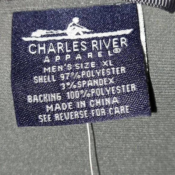 Charles River 9923 Men's Back Bay Soft Shell Jacket NWT, XL - Picture 6 of 10